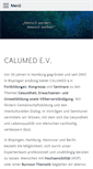 Mobile Screenshot of calumed.de